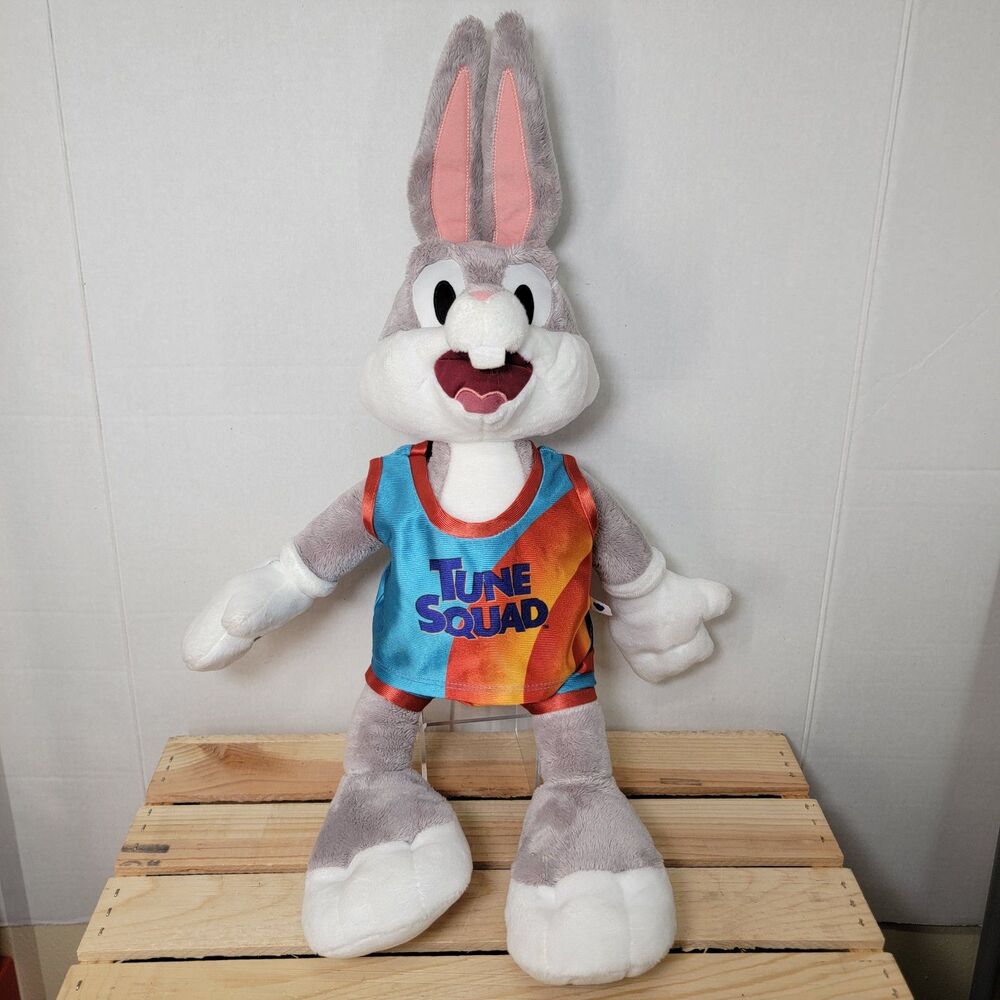 BAB Build A Bear "Space Jam: A New Legacy" Bugs Bunny Plush 21"